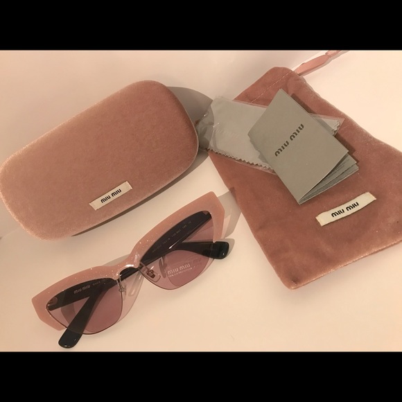 Miu Miu Accessories - MIU MIU 59mm Modern Cat Eye Sunglasses